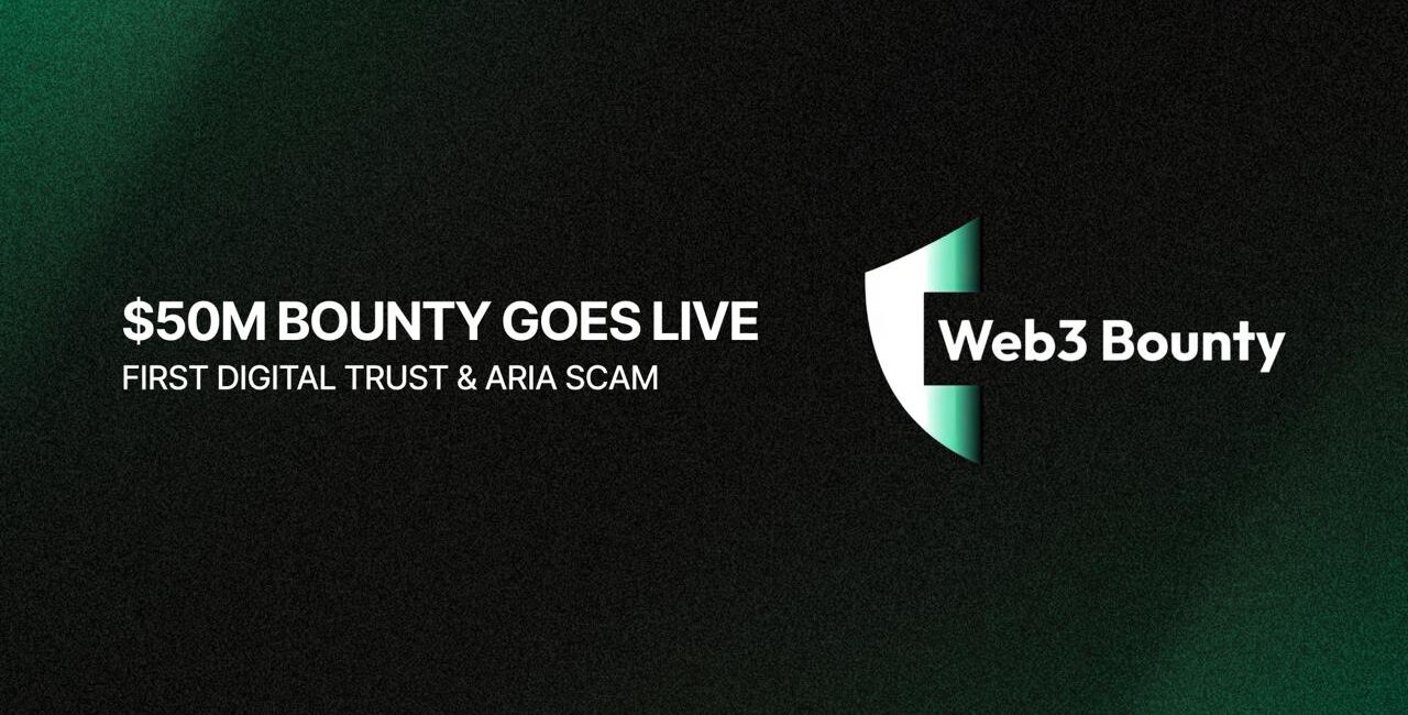 $50M Bounty Goes Live on Web3Bounty.io to Trace Misappropriated Funds Linked to FDT and Aria
