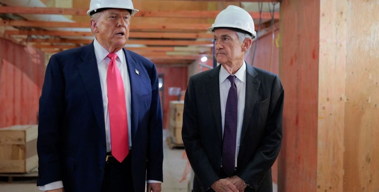 Trump Visits the Federal Reserve Headquarters