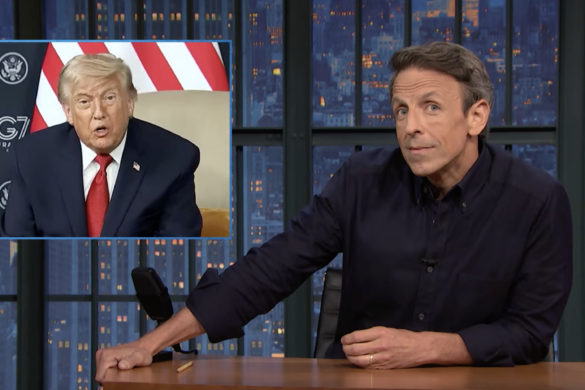 Seth Meyers wants more details on Trumps Iran deal. Something. Anything.